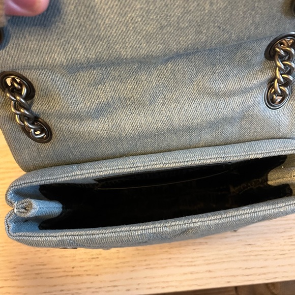 Incredible Kurt Geiger denim purse - Picture 3 of 5